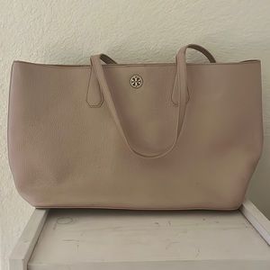 Tory Burch Brody Large Pebbled Leather Shoulder Tote